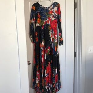 Free people maxi floral dress